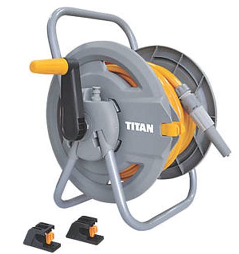 titan hose reels and metal fabrication|hose reels at screwfix.